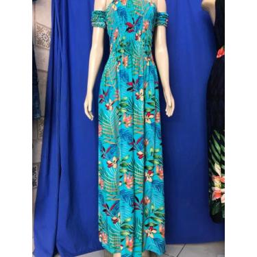Imagem de Vestido longo de estampa - Própria 