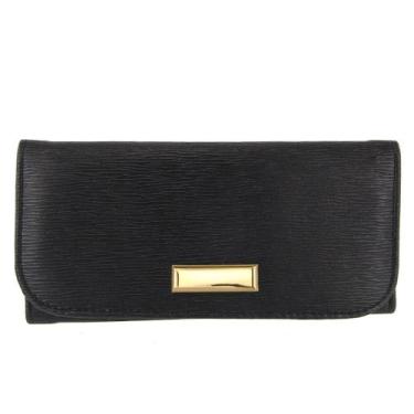 Imagem de Carteira Feminina De Mão Porta Cartão E Cnh Preta - W&S Acessórios