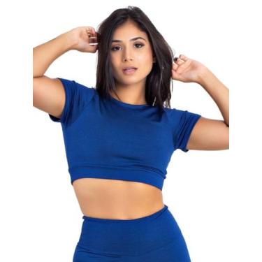 Imagem de Top Fitness com Manga Sports & Academia  MAG901 - Dakota Lingerie, Azu