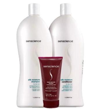 Imagem de Senscience Silk Moisture Duo 1L e Inner Restore Intensif Moisturizing 