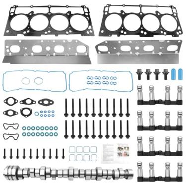 Imagem de Kit de elevação de eixo de cames Hemi MDS 5.7L com conjunto de juntas de cabeça, compatível com Chrysler 300 Dodge Charger Durango 09-16 Ram 1500 Jeep Grand Cherokee 09-10 Commander, número de