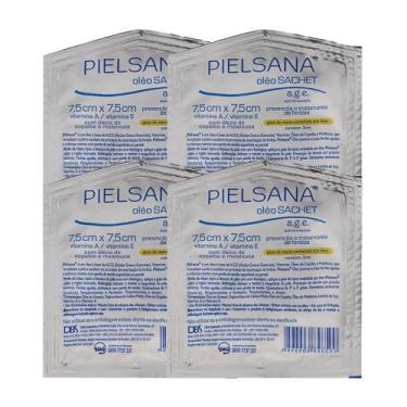 Imagem de Curativo Gaze de Rayon Em Óleo Sachet 7,5 cm x 7,5 cm (PIELSANA) - KIT