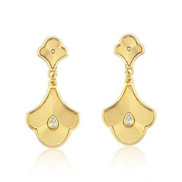 Imagem de Brinco Flor de Romã Revestido em Ouro - VL ACCESSOIRES