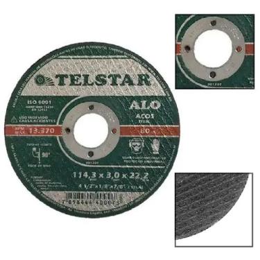 Imagem de Disco De Corte P/Ferro 4.1/2 114,3x3,0x22,2mm Esmerilhadeira - EDA