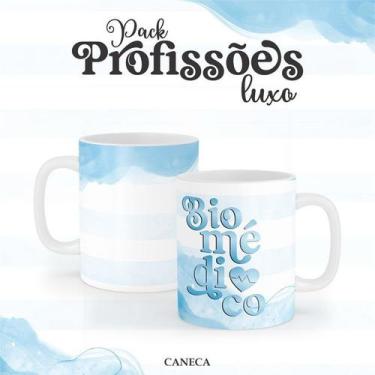 Imagem de Caneca Cerâmica Profissão Luxo Biomédico - Premium