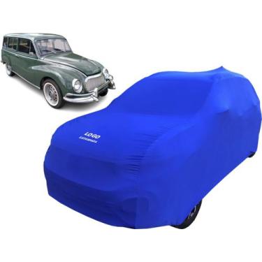 Imagem de Capa Automotiva Para Carro Antigo Dkw Vemaguet - Mz, Azul