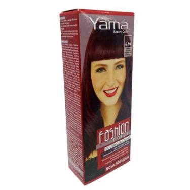 Imagem de Coloração Fashion Color 6.66 Louro Escuro Vermelho Intenso 60g - Yamá