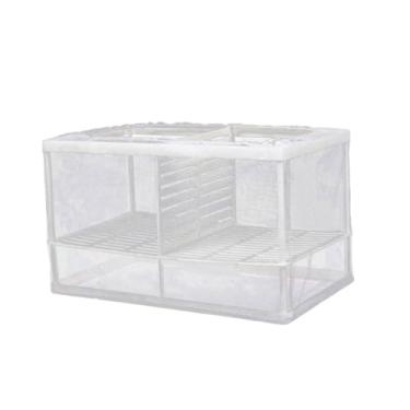 Imagem de Baoblaze Caixa de criação de aquários, rede de separação, fácil de instalar, grande capacidade, peixes bebês, incubatório, alimentação de alevinos, malha,