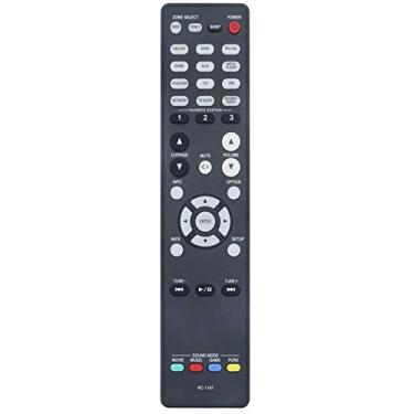 Imagem de Controle remoto de substituição RC-1167 compatível com receptor de home theater Denon 7.1 canais AVR-1913 AVR-2113CI Sub RC-1075 AVR-1908 AVR-1508 Sub RC-1183 AVR-E400