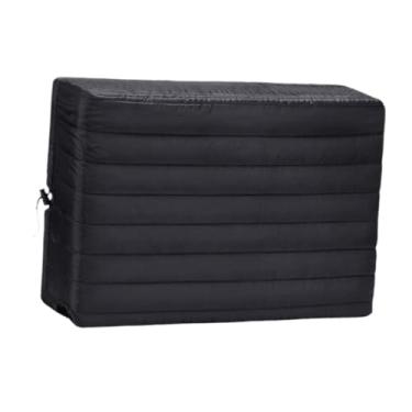 Imagem de Bothyi Cobertura de ar condicionado interno isolamento cabido elástico leve janela ar condicionado capa unidade de janela para janela de inverno, Black M