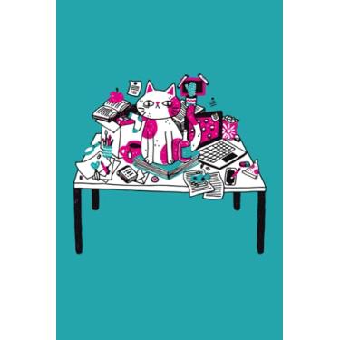 Imagem de Chaos Katze: Notizbuch (120 Seiten, 15x23cm, gepunktet) Dotted Bullet Grid Tagebuch Journal