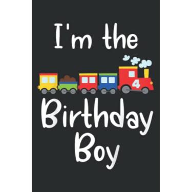 Imagem de Kids Railroad Birthday Boy Good Four Choo Choo Train Party: FLOWER JOURNAL: 6" x 9", 120 Pages, Lined Journal & Diary for Writing & Notes for Girls and Women, Memo Diary Subject Notebooks Planner.