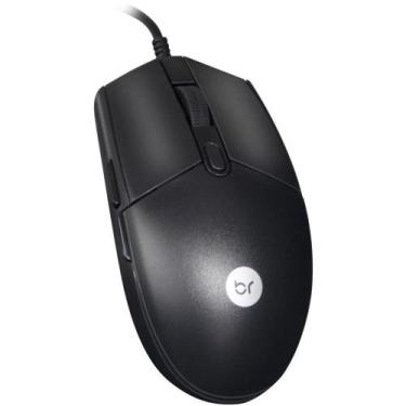 Imagem de Mouse Optico USB Gamer SER Preto 3600DPI - BRIGHT