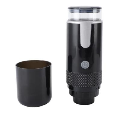 Imagem de Cafeteira de Cápsula Portátil Com Bateria Recarregável e Calor, Tanque de 160 Ml, Pressão 15par, Leve para Viagens, Escritório, Casa, Trailer, Parque, Viagem, Conveniência Com