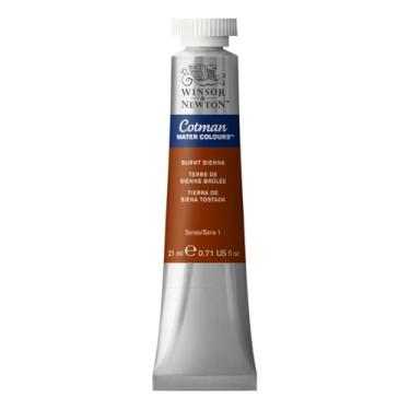 Imagem de Winsor & Newton, Tinta de aquarela Burnt Sienna Cotman, tubo de 21 ml, 21 ml