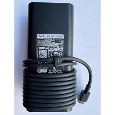 Imagem de SPADI Substituição Original Para Adaptador Ca Usb Tipo C Dell 65 W Para Dell Latitude 3340 3440 3540 5340 5440 5540 7340 7440 7640 9440 2 Em 1, P/N Compatível: La65Nm190, Ha65Nm190, Hka65Nm200
