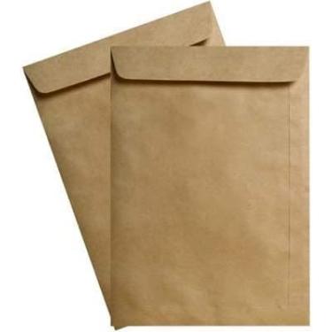 Imagem de Envelope Kraft natural A4, 229 x 324mm, 80g, Caixa com 250 Unidades