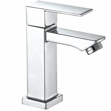 Imagem de Torneira Banheiro Luxo Quadrada ¼ De Volta Lavabo Bancada - Swanton, P