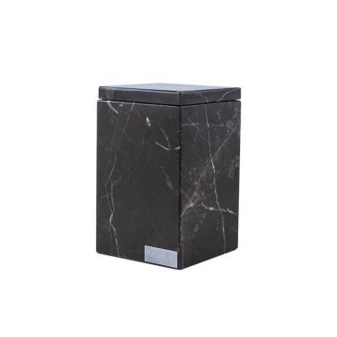 Imagem de Porta Algodão com Tampa em Mármore Bronze Armani