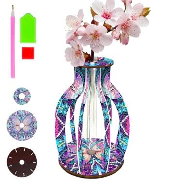 Imagem de Kits de arte de diamante para adultos, arte de diamante de vaso DIY, kit de pintura de diamante, ornamentos de mesa ideais e presentes femininos atenciosos (sonho)