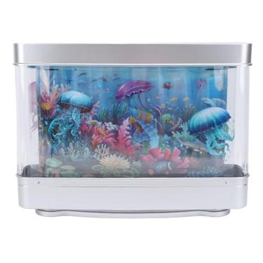 Imagem de Lâmpada Móvel para Tanque de Peixes Com Luz Branca LED USB 5V Plug in Aquário para Quarto de Mesa