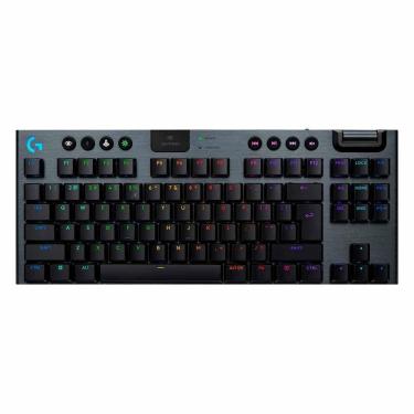 Imagem de Teclado Mecânico Gamer Sem fio G915 X TKL Preto com Layout Americano - Logitech G - 920-012715