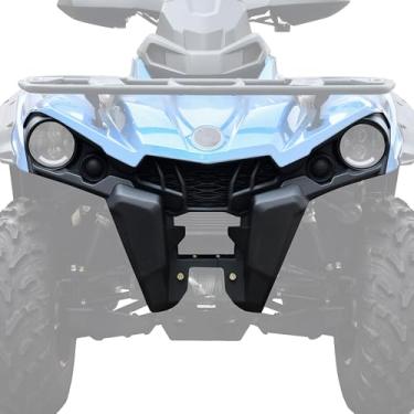 Imagem de SAUTVS Fáscia frontal para Can-Am Outlander 450 570, kit de facia frontal combinação preta para proteção de escova frontal para Can-Am Outlander 450 500 570 L MAX 2015-2024 acessórios, substitui