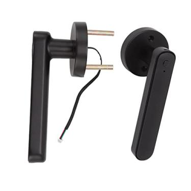 Imagem de Fechadura de Porta de Impressão Digital Inteligente, 100 Capacidade de Impressão Digital Fechadura de Porta Inteligente de Liga de Zinco Com Controle APP para Uso Doméstico