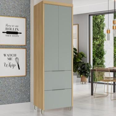 Imagem de Paneleiro de Cozinha 2 Portas 2 Gavetas 100% Mdf