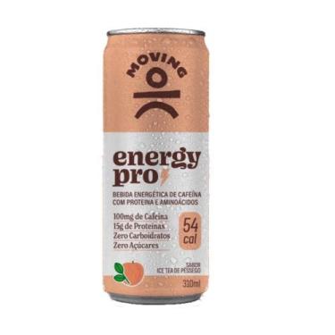 Imagem de Bebida Energética Moving Energy Pro Ice Tea de Pêssego 310ml