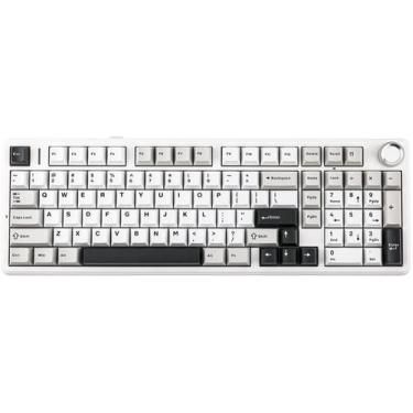 Imagem de Teclado mecânico sem fio para jogos LEOBOG Aula F99 Pro