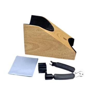 Imagem de Pillow de suporte do pescoço de guitarra Ferramentas Luthier 3 em 1 Multifuncional Winder String Winder Reparando Restringing para Mandolim