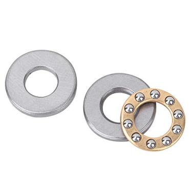 Imagem de Miniatura Alta Velocidade Alta Precisão Rolamentos De Aço Liso Set Thrust Ball Bearing 10pcs para Manutenção De Equipamentos De Máquinas (F10-18M 10 * 18 * 5,5mm)