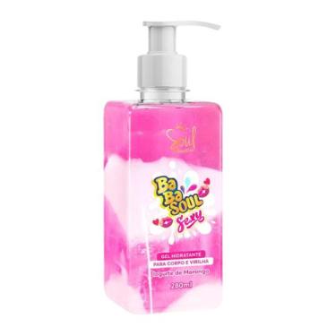 Imagem de Gel Beijável Corpo Virilha Soul Sexy Iogurte Morango 280ml - Soul Cosm