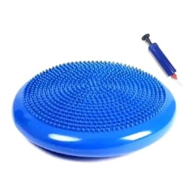 Imagem de Kit Pilates Yoga - Disco de Equilíbrio + Bola Overball 25 cm com Bomba -BUSCABUSCABR(aleatorio,1 Disco Pilates(N E KIT))