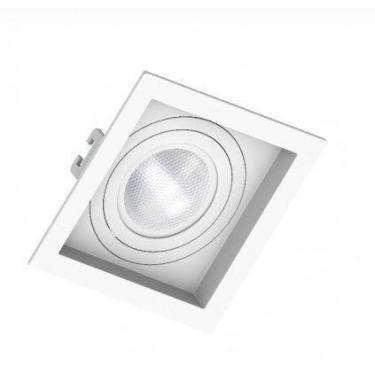 Imagem de Spot de embutir branco com fundo recuado par 20 - Save energy