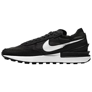 Imagem de NIKE Waffle One Tênis moderno DC2533 (preto/laranja/branco 001), Preto, laranja, branco, 37