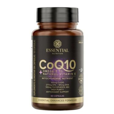 Imagem de CoQ10 Essential Nutrition + Omega 3TG + Vitamina E 60 cápsulas