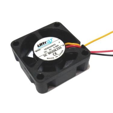 Imagem de Cooler 30x30x10 5v bucha 0.30a - 1.5 watts 9000rpm 3.03cfm - ultrar 3 