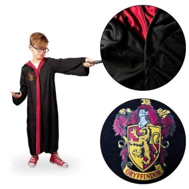 Imagem de Fantasia Harry Potter Infantil Capa com Óculos - Novabrink, G