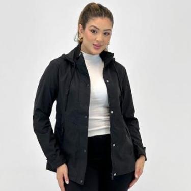 Imagem de Jaqueta Blue Rose Nylon com Capuz Feminina-Masculino