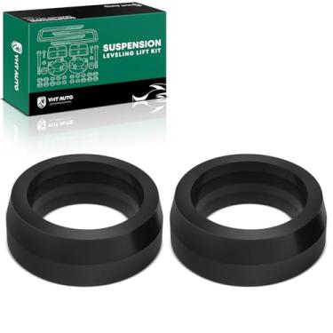 Imagem de YHTAUTO Kit de elevação de nivelamento traseiro de 5 cm compatível com Toyota 4Runner 2003-2022, FJ Cruiser 2007-2014, 4WD/RWD, espaçadores de mola de poliuretano, kit de nivelamento de suspensão