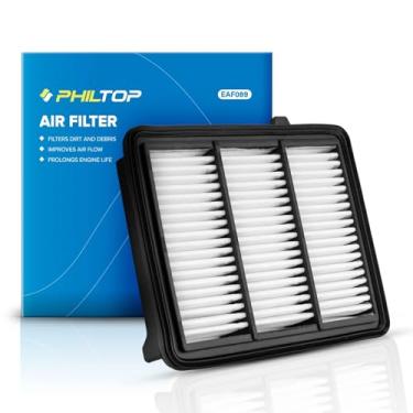 Imagem de PHILTOP Filtro de ar do motor, substituição EAF089 para Accord 1,5L (2018-2021), compatível com filtro de ar CA12290, protege o motor e melhora a aceleração