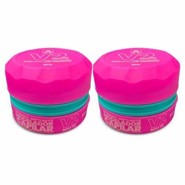 Imagem de Kit 2X Pasta Cabelo Matte Vip Essence V2 80G Alfa Look'S - Alfa Looks