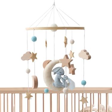Imagem de Móbile para Berço de Bebê, Móbile Para Quarto De Bebé Para Dormir, Brinquedo Educativo de Desenvolvimento Sensorial para Crianças Carrinho de Bebê Parque Quarto de Berçário Cuidador Pais