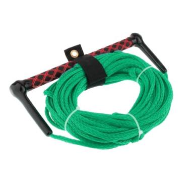 Imagem de Generic Corda de reboque para esqui aquático com alça, corda de reboque para wakeboard e surf, linha para esportes aquáticos, acessórios para prancha de, Corda Verde