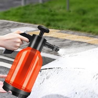 Imagem de Pulverizador de Espuma Manual 2L- Pulverizador de Espuma Doméstico C/2 bicos p/lavagem de carro, limpeza