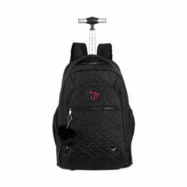 Imagem de Mochila Carrinho Grande Capricho Crush - Preto