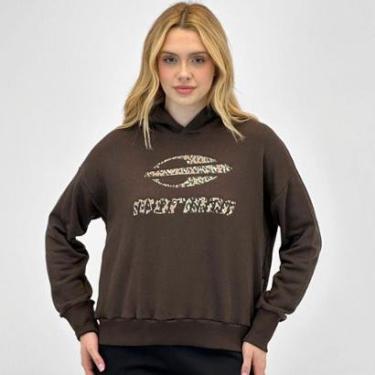 Imagem de Blusa Mormaii Curta Moletom com Capuz Feminina-Feminino
