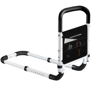 Imagem de Bastão de cama ajustável Bed Rails KingPavonini para adultos idosos
